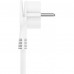 Сетевой удлинитель Hama 5XSchuko 3G*1.5мм 1.4м USB-C/A, PD/QC White (00133758)