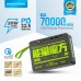 Внешний аккумулятор MoveSpeed PowerBank Z70 70000 mAh 22.5W (Z70-22K) Black