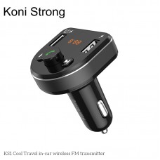 Адаптер автомобильный Koni Strong with Bluetooth FM Cool Travel KS1 |2USB, 3.1A|