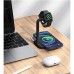 Зарядка Qi 2in1 wireless charger JYD-WC109 |15W Max, Phone/Apple-Android Watch Compatible| (Not included Watch charger)