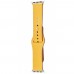 Ремешок Apple Watch Colourful Leather 42/44/45/49 mm lemon yellow