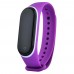 Ремешок Silicone Line Xiaomi Mi Band 3/4 purple/white