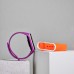 Ремешок Silicone Line Xiaomi Mi Band 3/4 purple/white