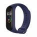 Ремешок Silicone New Xiaomi Mi Band 3/4 midnight blue