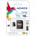 Карта памяти ADATA 16GB microSDHC Class 10 UHS-I R10MB/s + SD-адаптер (AUSDH16GUICL10-RA1)