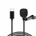 Микрофон-Петличка XO MKF02 USB Type-C Black