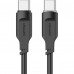Кабель Usams US-SJ567 Type-C to Type-C PD100W Data Cable Lithe Series 1.2m Black (SJ567USB01)
