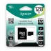 Карта памяти Apacer 128GB microSDXC C10 UHS-I + SD (AP128GMCSX10U1-R)