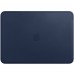 Чехол Apple Leather Sleeve для MacBook Pro 15" (USB-C) Midnight Blue (MRQU2)