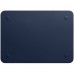 Чехол Apple Leather Sleeve для MacBook Pro 15" (USB-C) Midnight Blue (MRQU2)