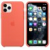 Чехол Apple iPhone 11 Pro Silicone Case Clementine (Orange) (MWYQ2)