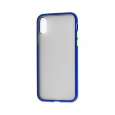 Чехол на заднюю крышку LikGus Tpu Case для IPhone XS Max Blue