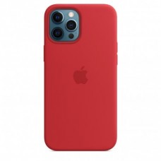Чехол Apple iPhone 12 Pro Max Silicone Case with MagSafe (Product) Red (MHLF3)