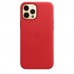 Чехол Apple iPhone 12 Pro Max Leather Case with MagSafe (Product) Red (MHKJ3)