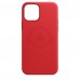 Чехол Apple iPhone 12 Pro Max Leather Case with MagSafe (Product) Red (MHKJ3)