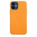 Чехол Apple iPhone 12 Mini Leather Case with MagSafe California Poppy (MHK63)