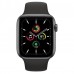 Apple Watch SE 44mm (GPS+LTE) Space Gray Aluminum Case with Black Sport Band (MYER2)