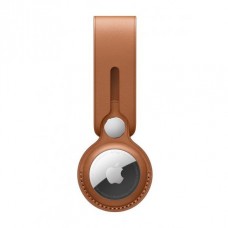 Брелок подвеска Apple для AirTag Leather Loop Saddle Brown (MX4A2)