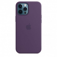 Чехол Apple iPhone 12 Pro Max Silicone Case with MagSafe Amethyst (MK083)