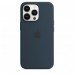 Чехол Apple iPhone 13 Pro Silicone Case with MagSafe Abyss Blue (MM2J3)