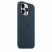 Чехол Apple iPhone 13 Pro Silicone Case with MagSafe Abyss Blue (MM2J3)