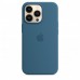 Чехол Apple iPhone 13 Pro Silicone Case with MagSafe Blue Jay (MM2G3)