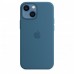 Чехол Apple iPhone 13 mini Silicone Case with MagSafe Blue Jay (MM1Y3)