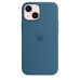 Чехол Apple iPhone 13 mini Silicone Case with MagSafe Blue Jay (MM1Y3)