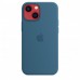 Чехол Apple iPhone 13 mini Silicone Case with MagSafe Blue Jay (MM1Y3)