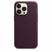 Чехол Apple iPhone 13 Pro Leather Case with MagSafe Dark Cherry (MM1A3)