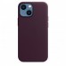 Чехол Apple iPhone 13 mini Leather Case with MagSafe Dark Cherry (MM0G3)