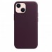 Чехол Apple iPhone 13 mini Leather Case with MagSafe Dark Cherry (MM0G3)