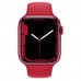 Apple Watch Series 7 45mm (GPS) (Product)Red Aluminum Case with (Product)Red Sport Band (MKN93)