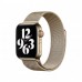 Стальной ремешок Apple для Apple Watch 41mm Milanese Loop Gold (ML733)