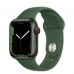 Apple Watch Series 7 41mm (GPS+LTE) Green Aluminum Case with Clover Sport Band (MKHT3/MKH93)