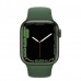 Apple Watch Series 7 41mm (GPS) Green Aluminum Case with Clover Sport Band (MKN03UL/A)