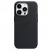 Чехол Apple iPhone 14 Pro Leather Case with MagSafe Midnight (MPPG3)