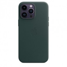 Чехол Apple iPhone 14 Pro Max Leather Case with MagSafe Forest Green (MPPN3)