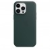Чехол Apple iPhone 14 Pro Max Leather Case with MagSafe Forest Green (MPPN3)