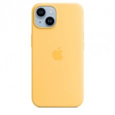 Чехол Apple iPhone 14 Silicone Case with MagSafe Sunglow (MPT23)