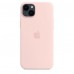 Чехол Apple iPhone 14 Plus Silicone Case with MagSafe Chalk Pink (MPT73)