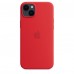 Чехол Apple iPhone 14 Plus Silicone Case with MagSafe (Product)Red (MPT63)