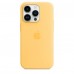 Чехол Apple iPhone 14 Pro Silicone Case with MagSafe Sunglow (MPTM3)