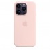 Чехол Apple iPhone 14 Pro Silicone Case with MagSafe Chalk Pink (MPTH3)