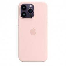 Чехол Apple iPhone 14 Pro Max Silicone Case with MagSafe Chalk Pink (MPTT3)