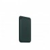 Чехол-Бумажник Apple iPhone Leather Wallet with MagSafe Forest Green (MPPT3)