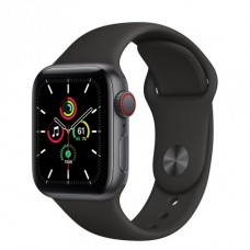 Б/у Apple Watch SE 40mm (GPS+LTE) Space Gray Aluminum Case with Black Sport Band (MYED2)