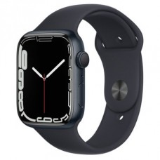 Б/у Apple Watch Series 7 45mm (GPS) Midnight Aluminum Case with Midnight Sport Band (MKN53)