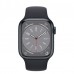 Apple Watch Series 8 41mm (GPS) Midnight Aluminum Case with Midnight Sport Band - Size M/L (MNU83)