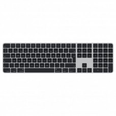 Клавиатура Apple Magic Keyboard with Touch ID and Numeric Keypad for Mac models with Apple silicon - Black Keys (MMMR3)